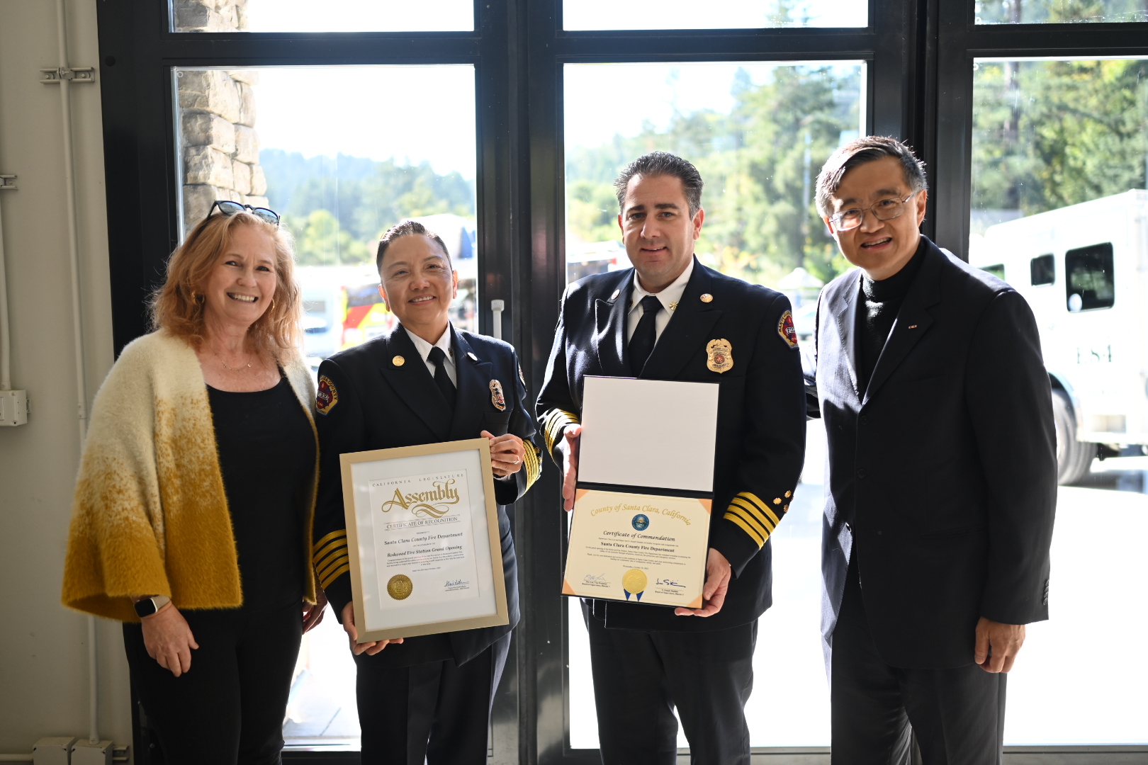 PRESS RELEASE: Santa Clara County Fire Department Hosts Grand Opening at New Redwood Fire Station